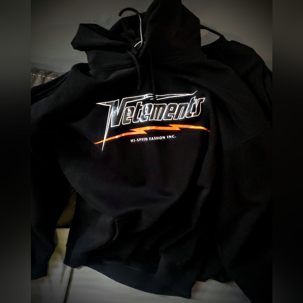 VETEMENTS HI SPEED HOODIE 2XL